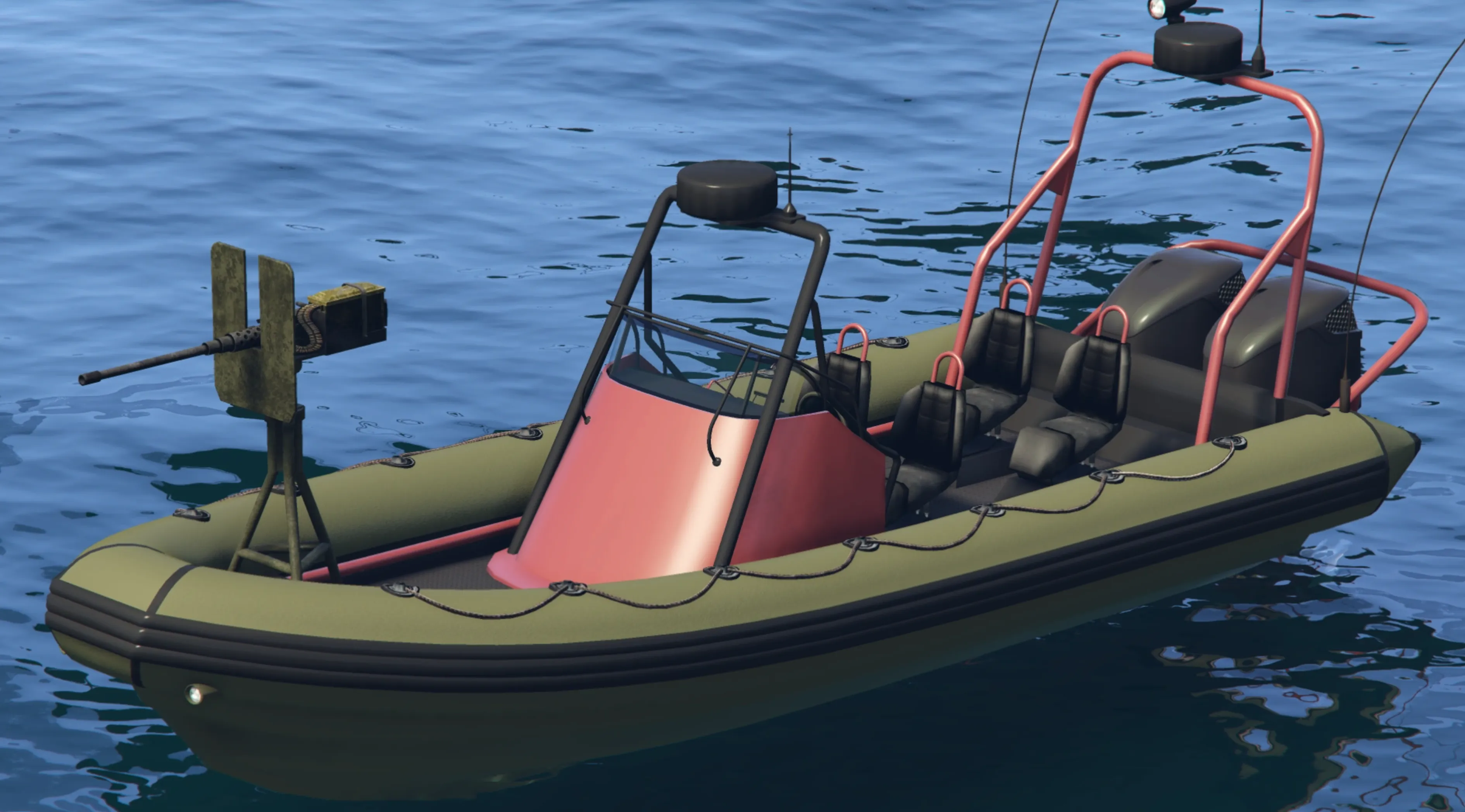Nagasaki Weaponized Dinghy gta
